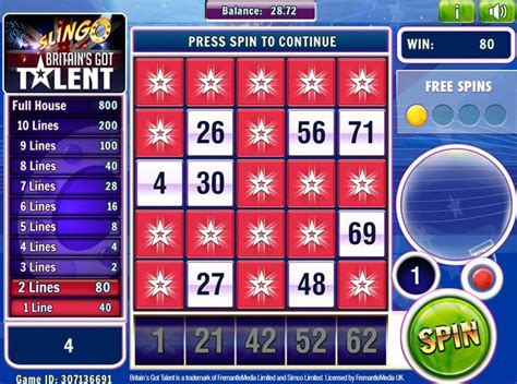 britain's got talent slot game|Slingo Britain's Got Talent Game .